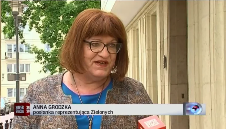 Anna Grodzka opowiada Superstacji o swoim przejściu do Partii Zieloni