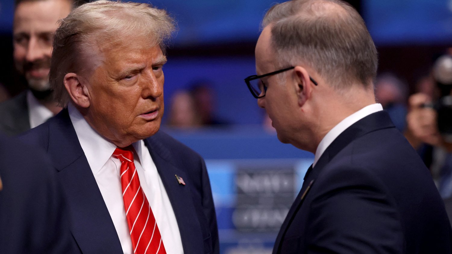 Trump przyjedzie do Polski. Tak na szczycie NATO mówił o tym Duda