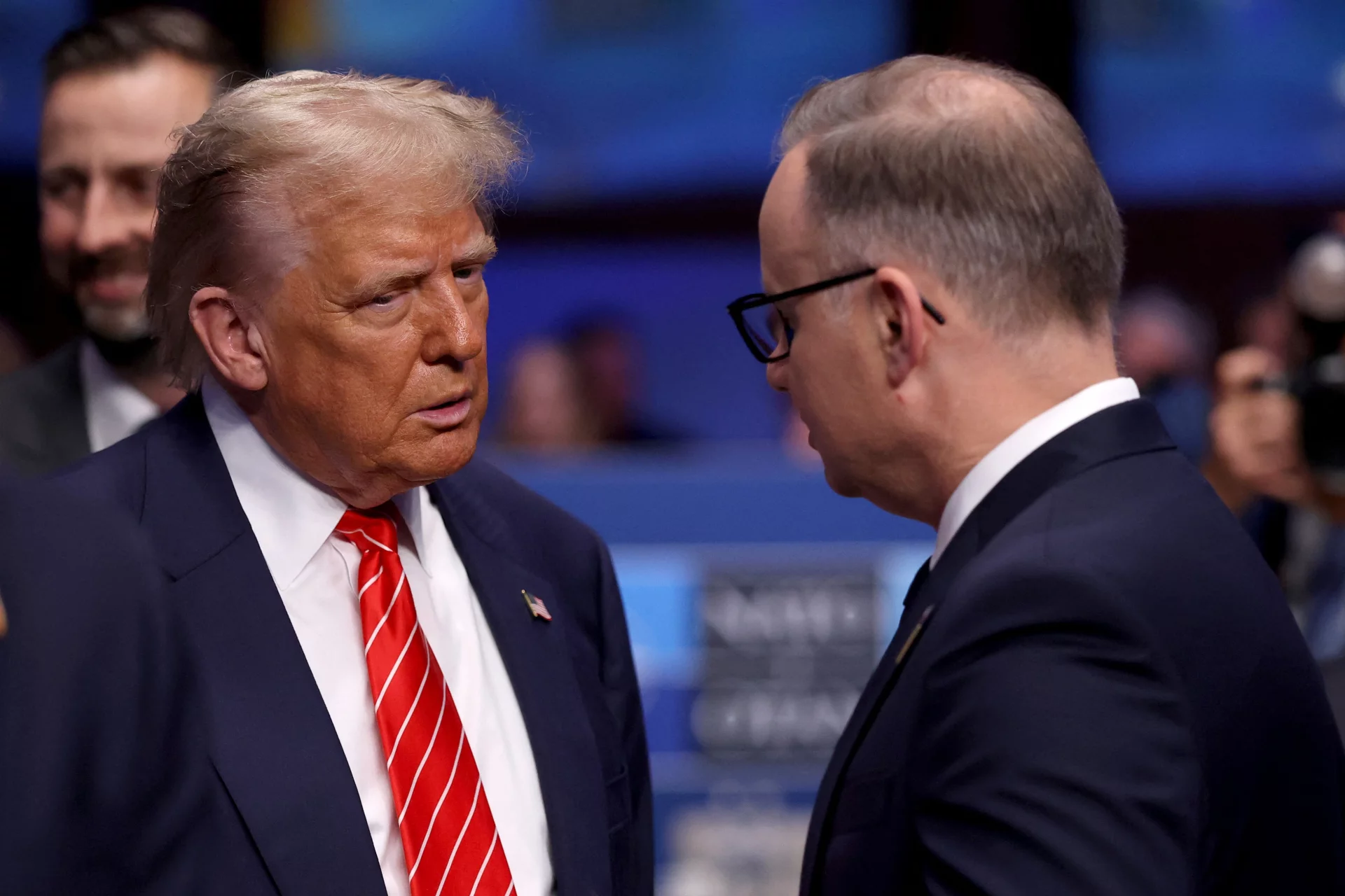Trump przyjedzie do Polski. Tak na szczycie NATO mówił o tym Duda