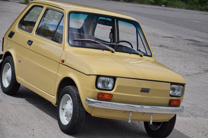 Fabrycznie nowy maluch z 1979 roku to prawdziwa rzadkość.