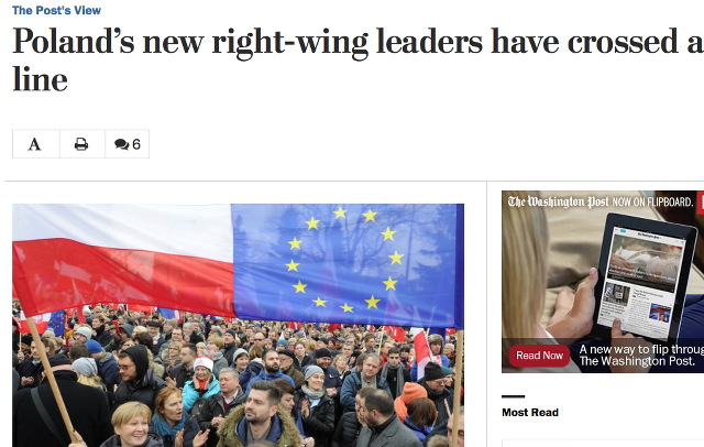 Deszcz krytyki ze strony amerykańskich dziennikarzy -  Kaczyńskiego porównują do Orbana