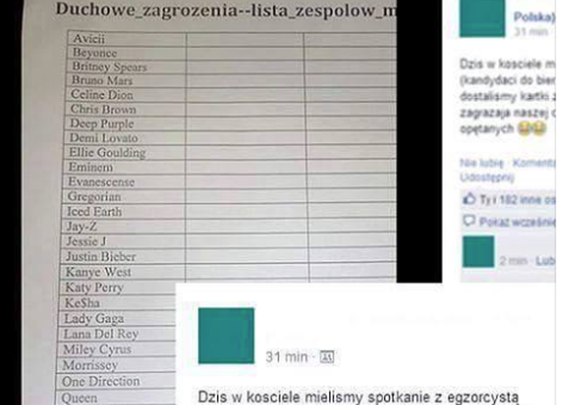 Satanistyczni artyści zagrażają duszom – twierdzi pewien egzorcysta.