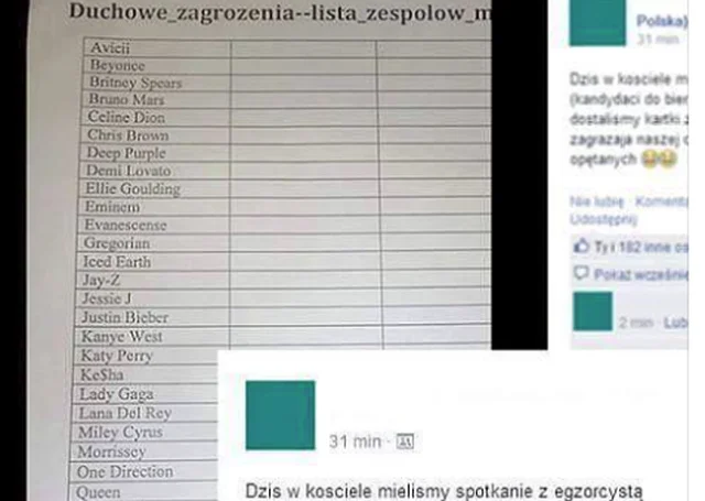 Satanistyczni artyści zagrażają duszom – twierdzi pewien egzorcysta.