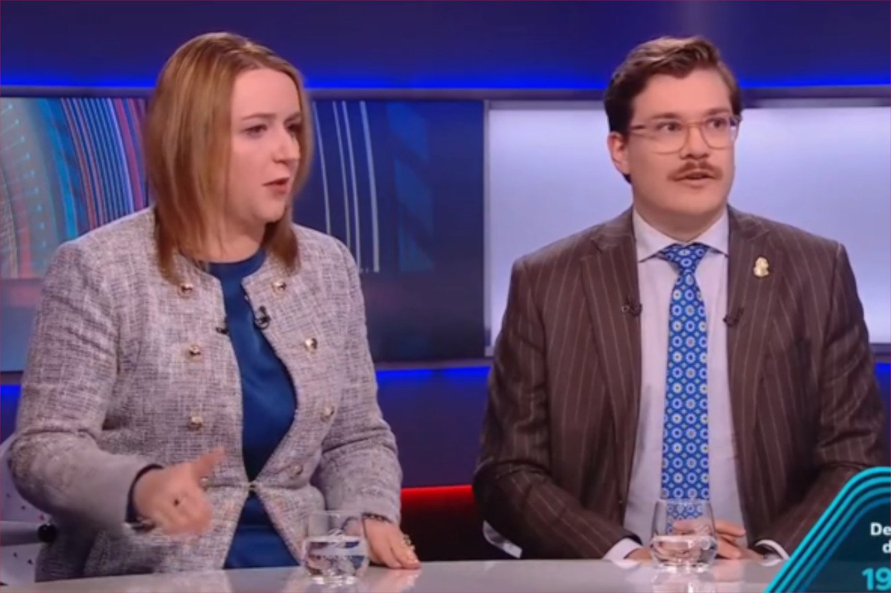 Semeniuk-Patkowska: Dobrobyt mieszkaniowy zależy od dbałości o Kościół Olga Semeniuk-Patkowska i Jan Zygmuntowski