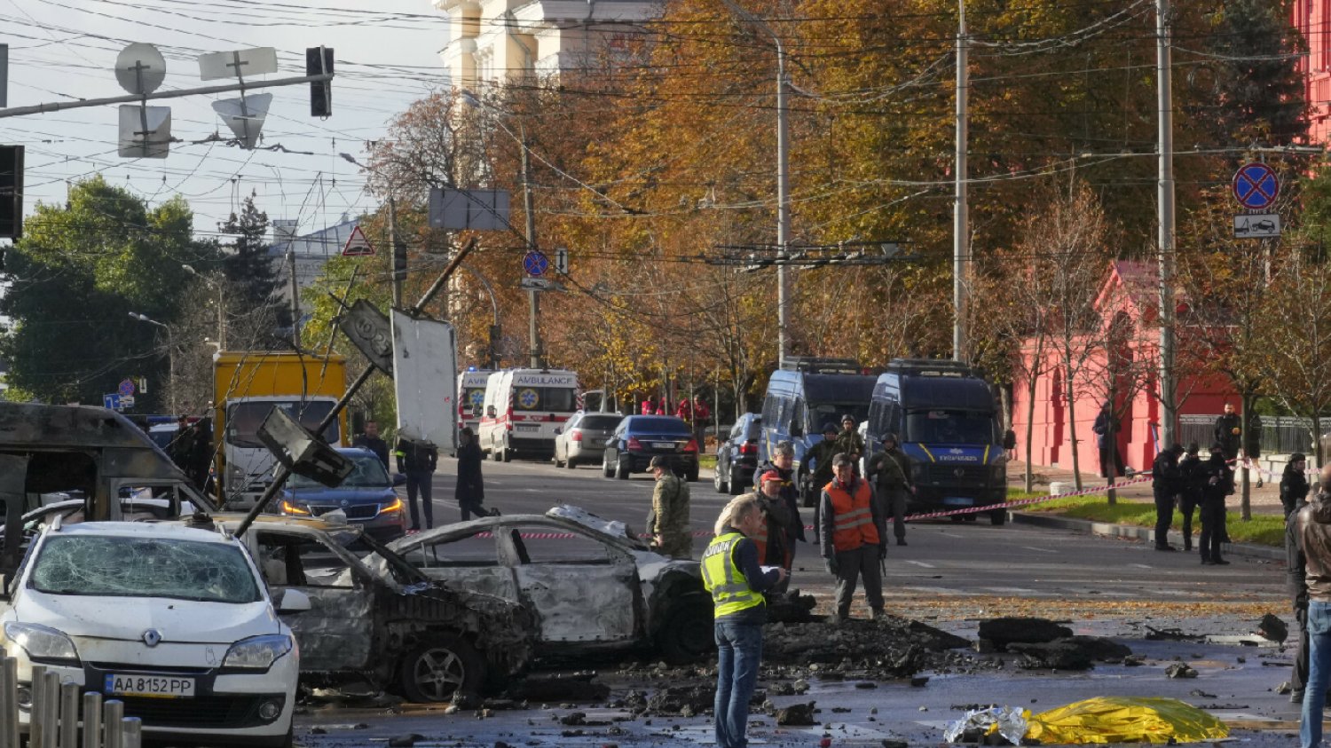 Putin mści się za Most Krymski. W Kijów uderzyły rakiety