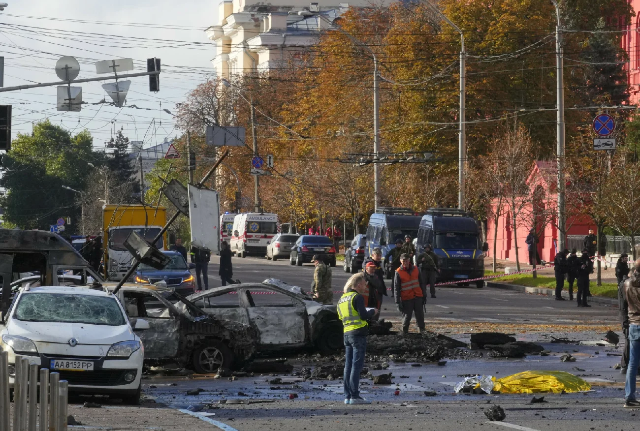 Putin mści się za Most Krymski. W Kijów uderzyły rakiety