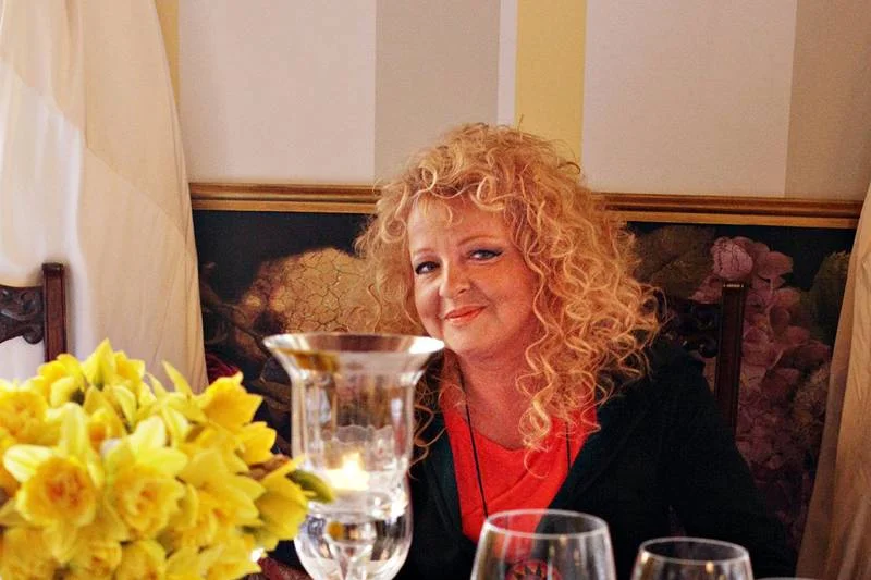 Magda Gessler na otwarciu restauracji "Wentzl" w Krakowie w 2012 roku.