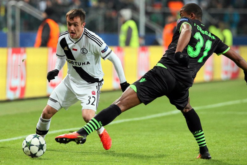 Pierwszy gol spotkania należy do Legii!