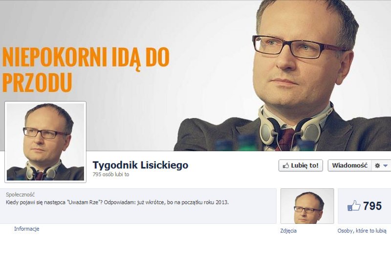 "Tygodnik Lisickiego" zadebiutuje już na początku 2013 roku