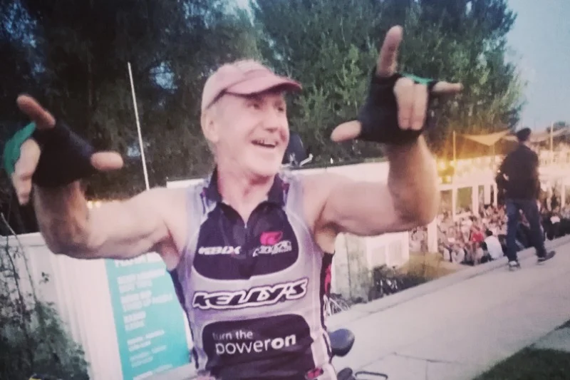 Sport napędza go do działania