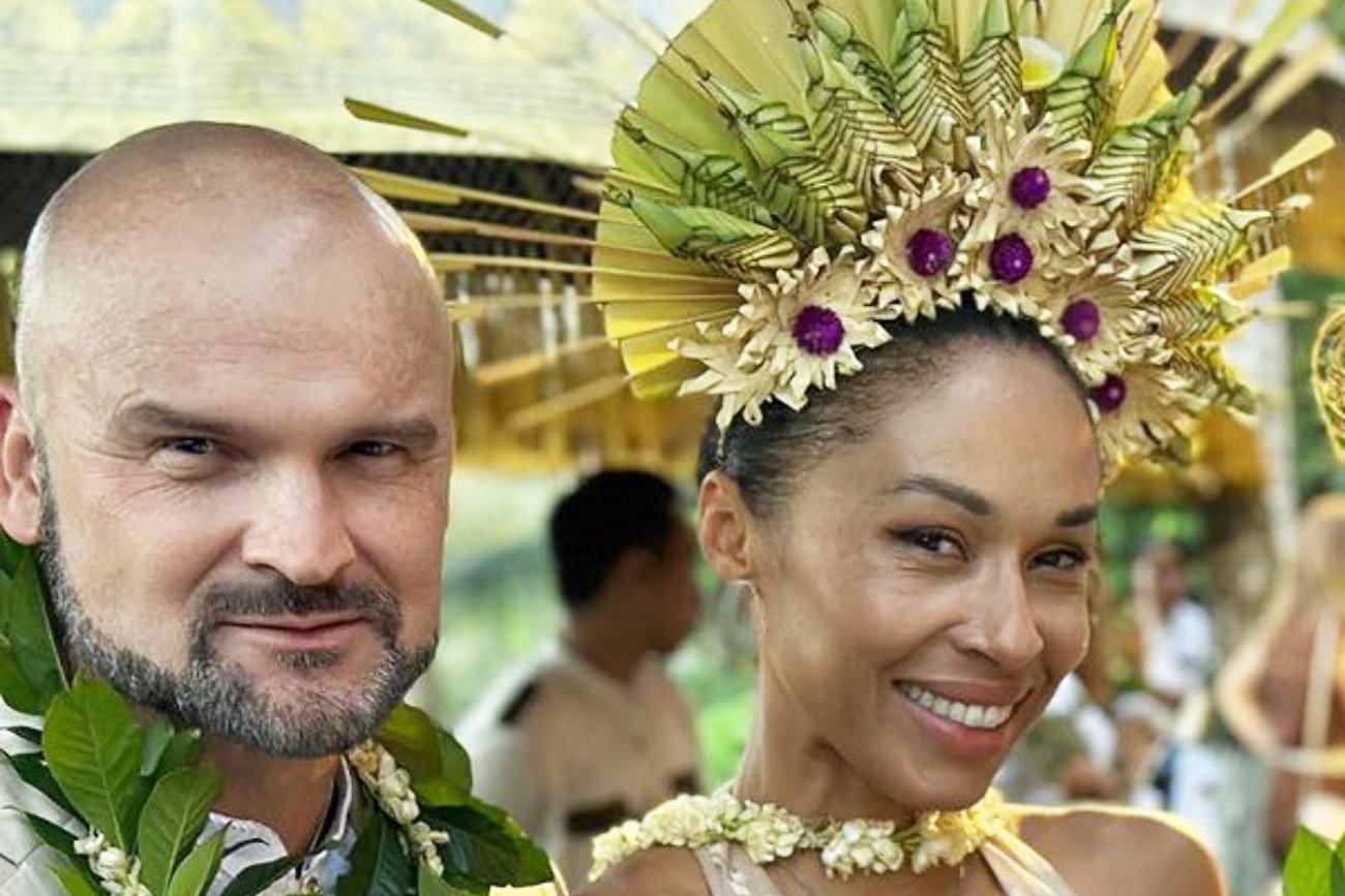 Zdjęcia z drugiego ślubu Omeny Mensah i Rafała Brzoski