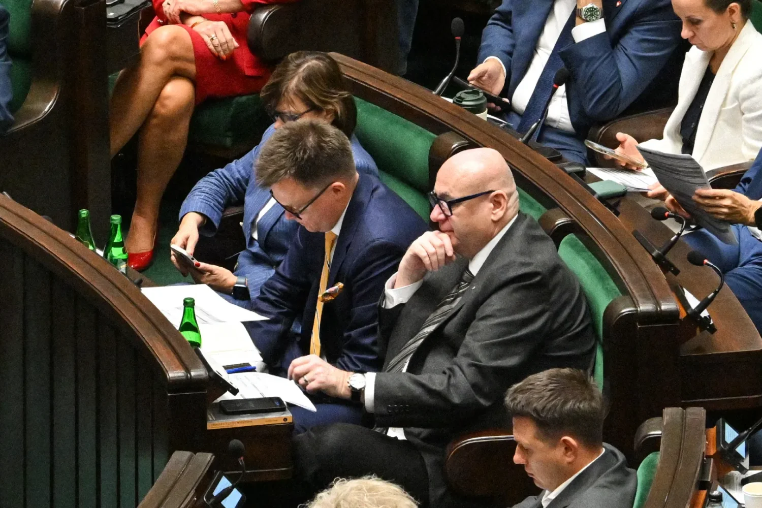 Szymon Hołownia z Polska 2050 w Sejmie