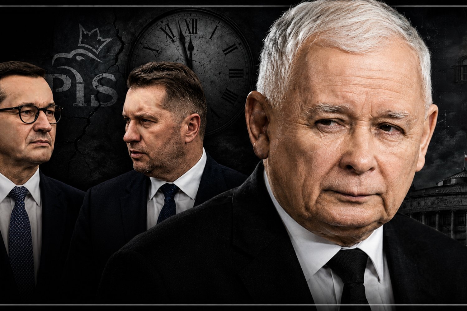 Kaczyński z surowego ojca zmienił się w sympatycznego dziadka. Morawiecki przejmuje schedę?