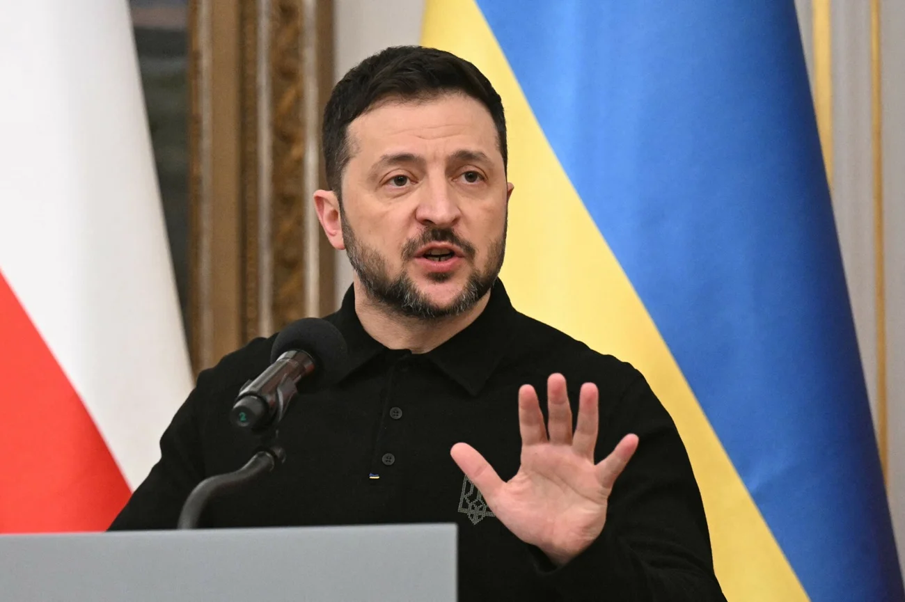 Zełenski stawia nowy warunek ws. końca wojny. Chodzi o granice Zełenski stawia nowy warunek ws. końca wojny. Niespodziewana zmiana
