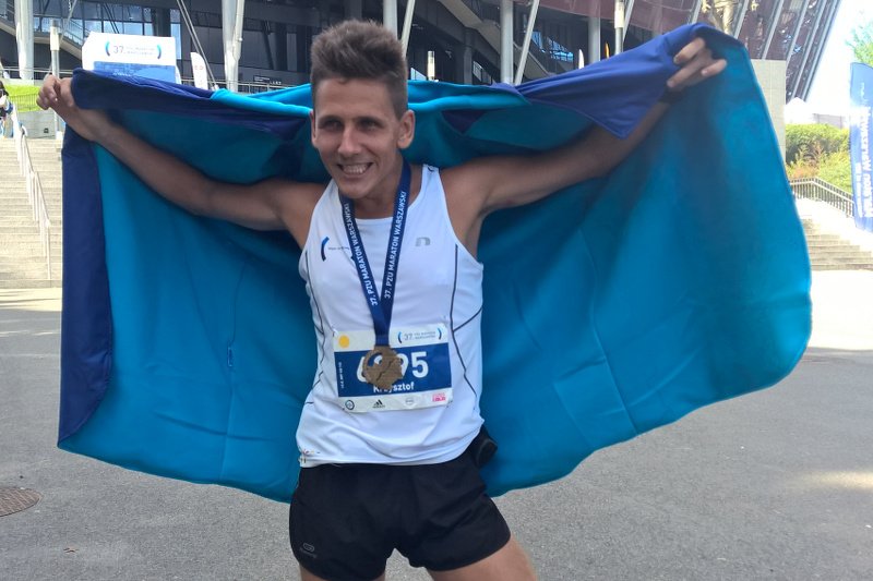 Krzysztof Majak - cel osiągnięty - przebiegłem maraton :)