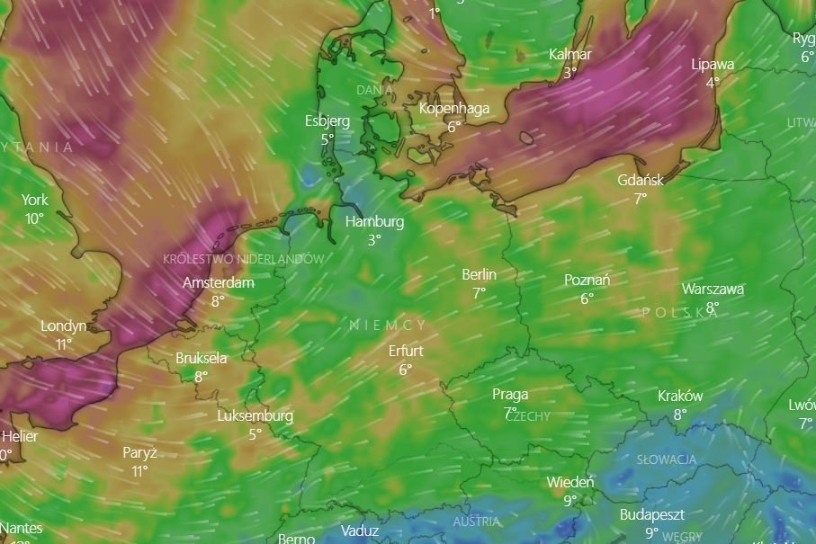 Pogoda w nadchodzącym tygodniu przyniesie kolejne wichury.