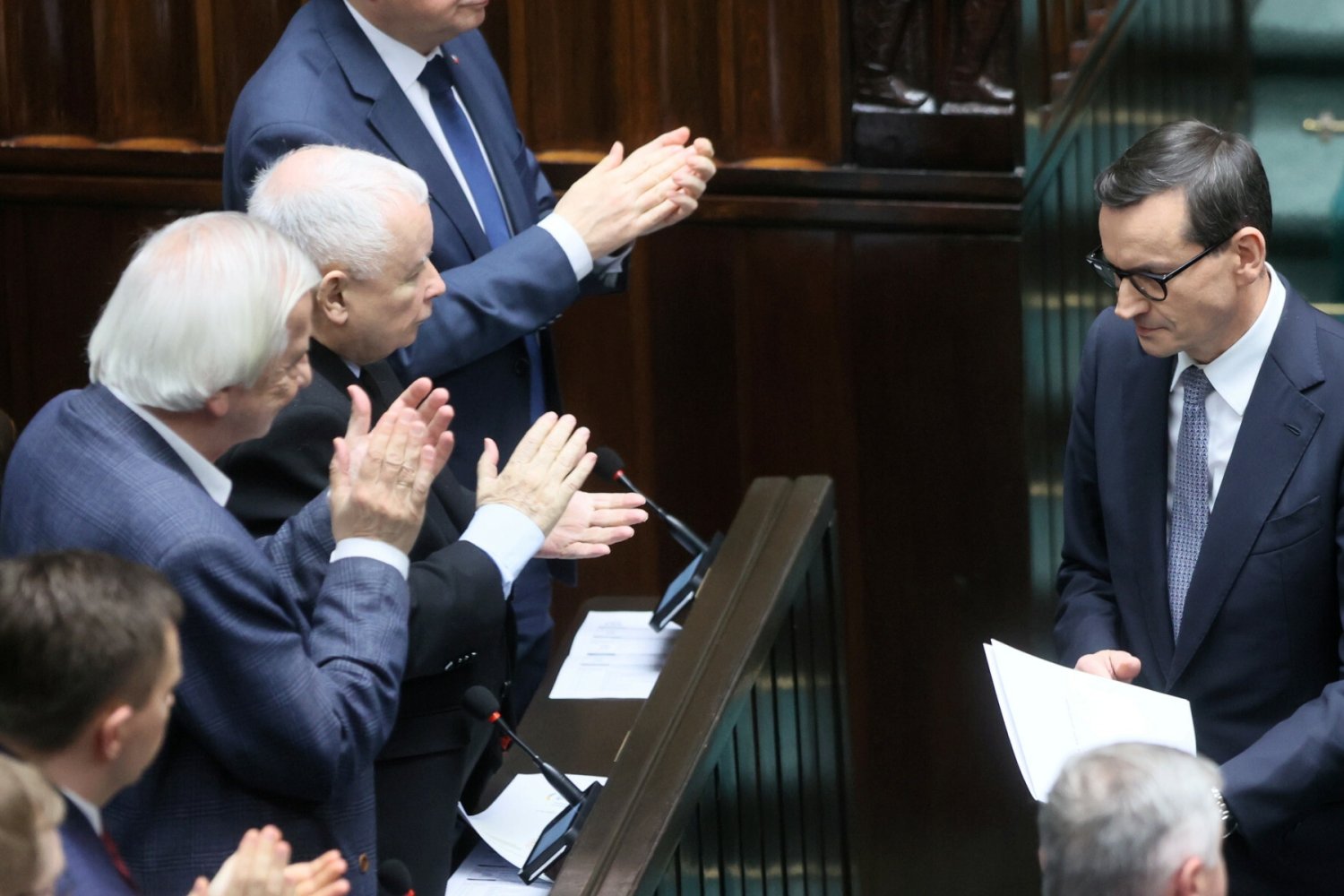 Politycy PiS w Sejmie, zdjęcie ilustracyjne