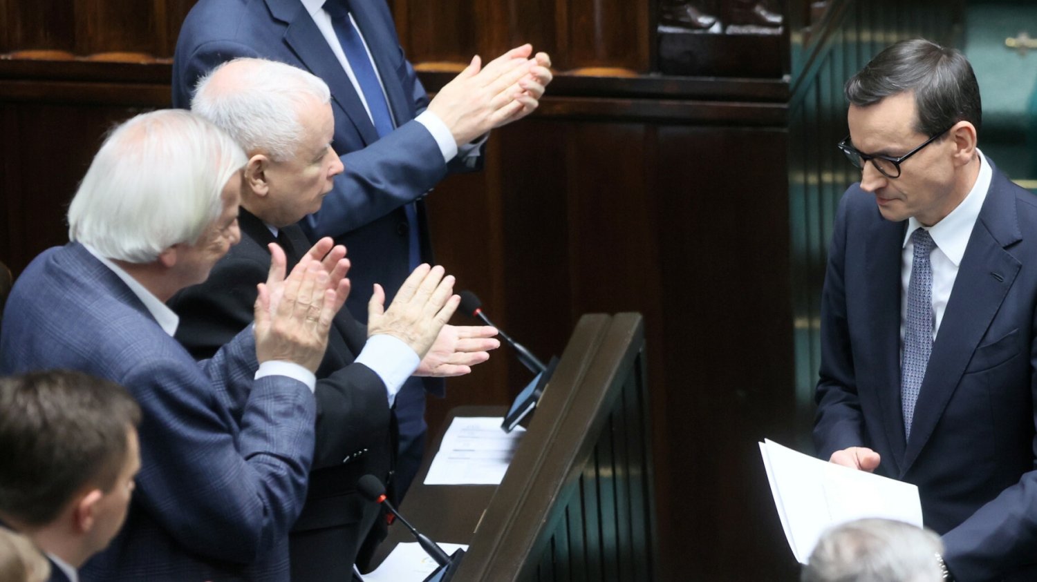 Politycy PiS w Sejmie, zdjęcie ilustracyjne