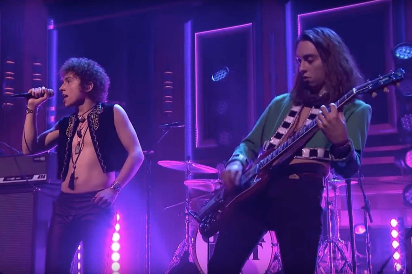 Młodzi rockmeni wystąpili w programie Jimmy'ego Fallona