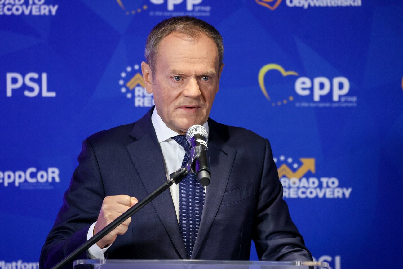 Donald Tusk mówił w Kluczborku o trzech powodach, dla których PiS powinien zostać odsunięty od władzy