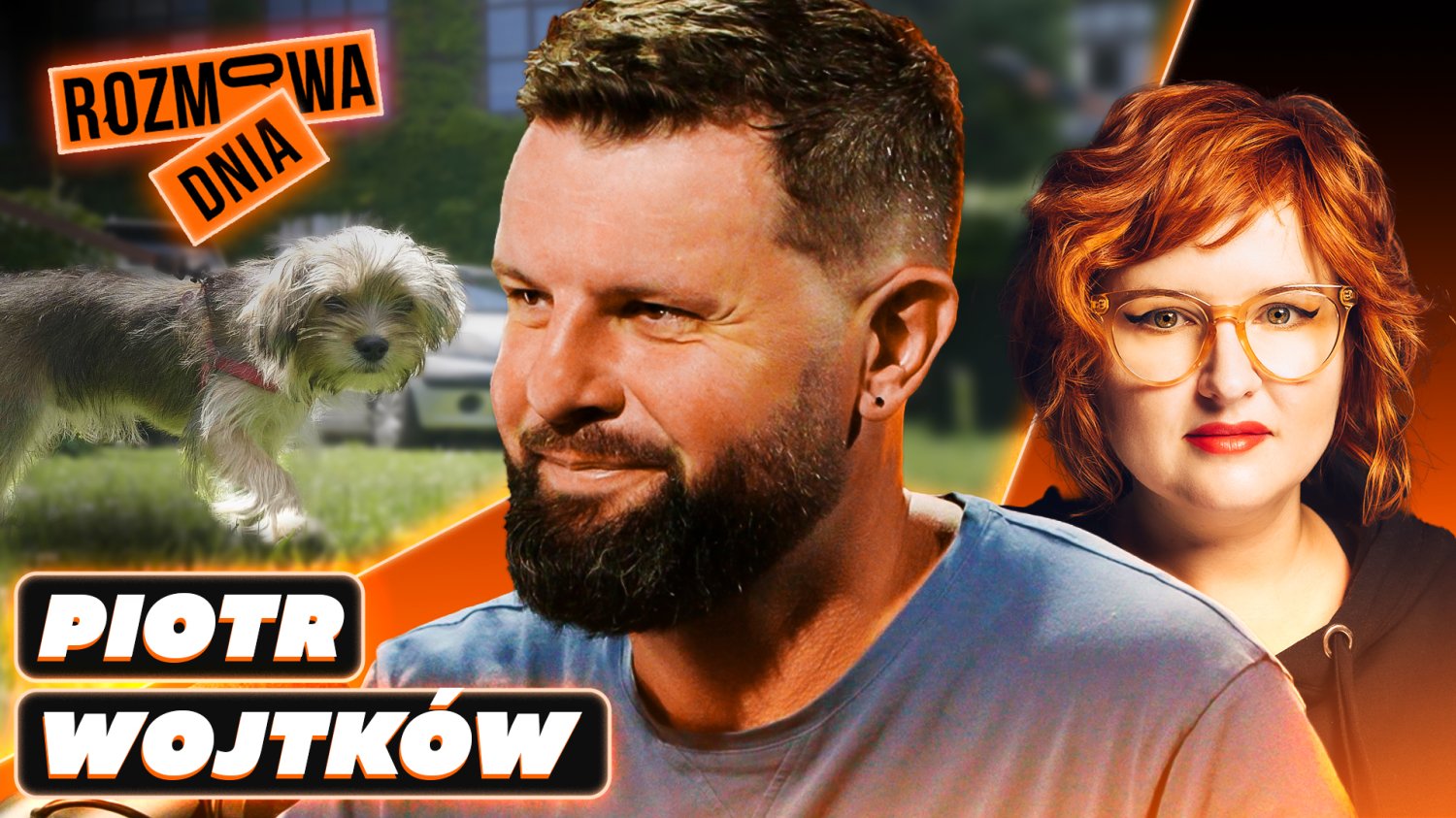 Trener Piotr Wojtków był gościem naTemat. Opowiedział jak pomóc psu w upał.
