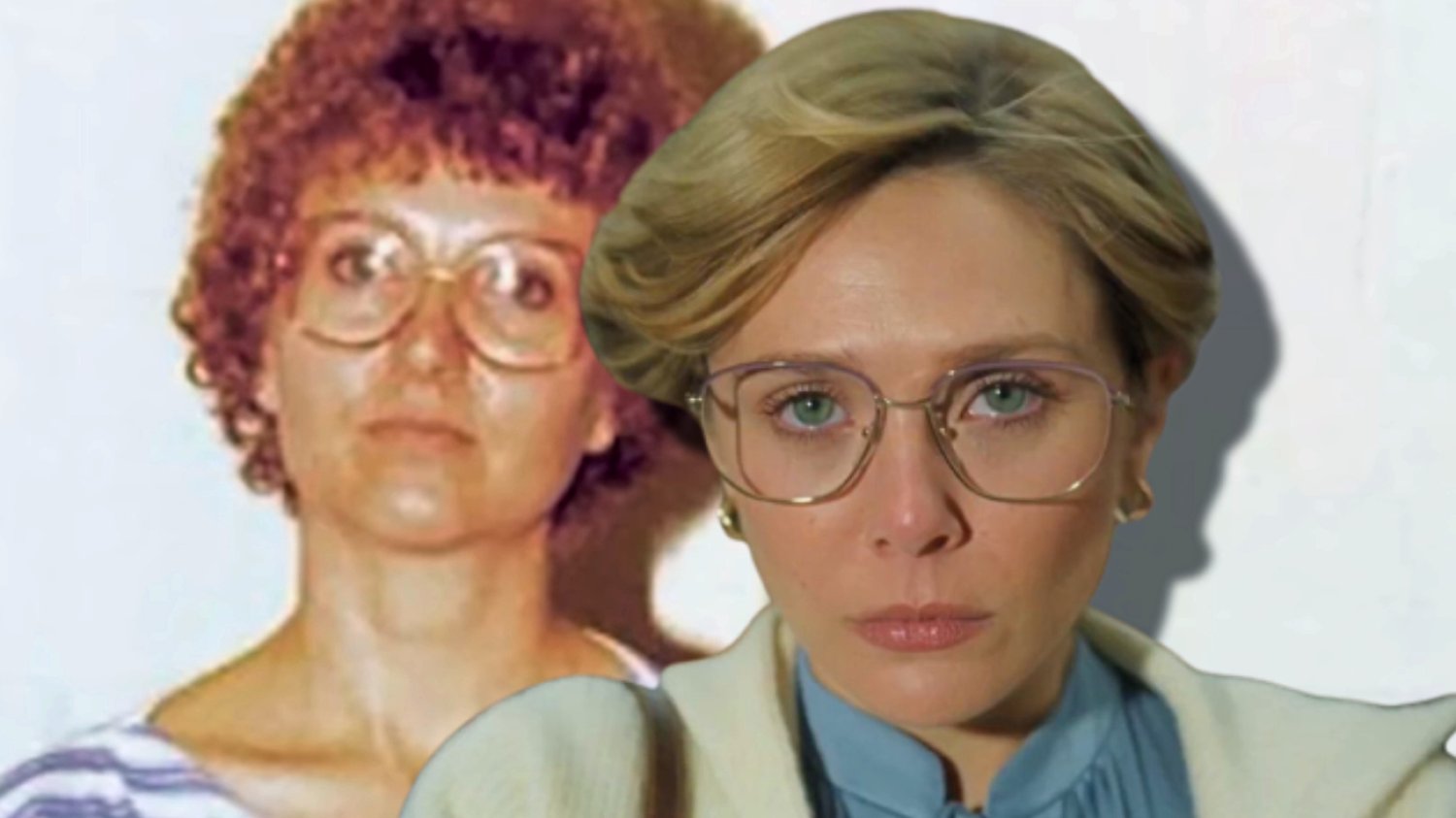 Prawdziwa Candy Montgomery (lewo) i Elizabeth Olsen w roli Candy w serialu "Miłość i śmierć". Prawdziwa Candy Montgomery (lewo) i Elizabeth Olsen w roli Candy w serialu "Miłość i śmierć".