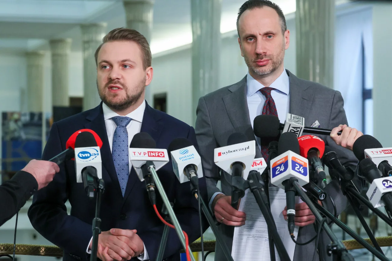 Jacek Ozdoba i Janusz Kowalski