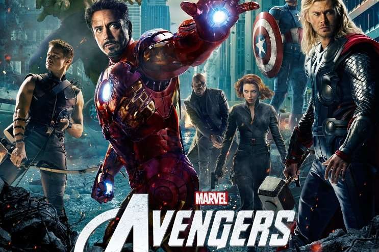 Plakat promocyjny filmu "The Avengers"
