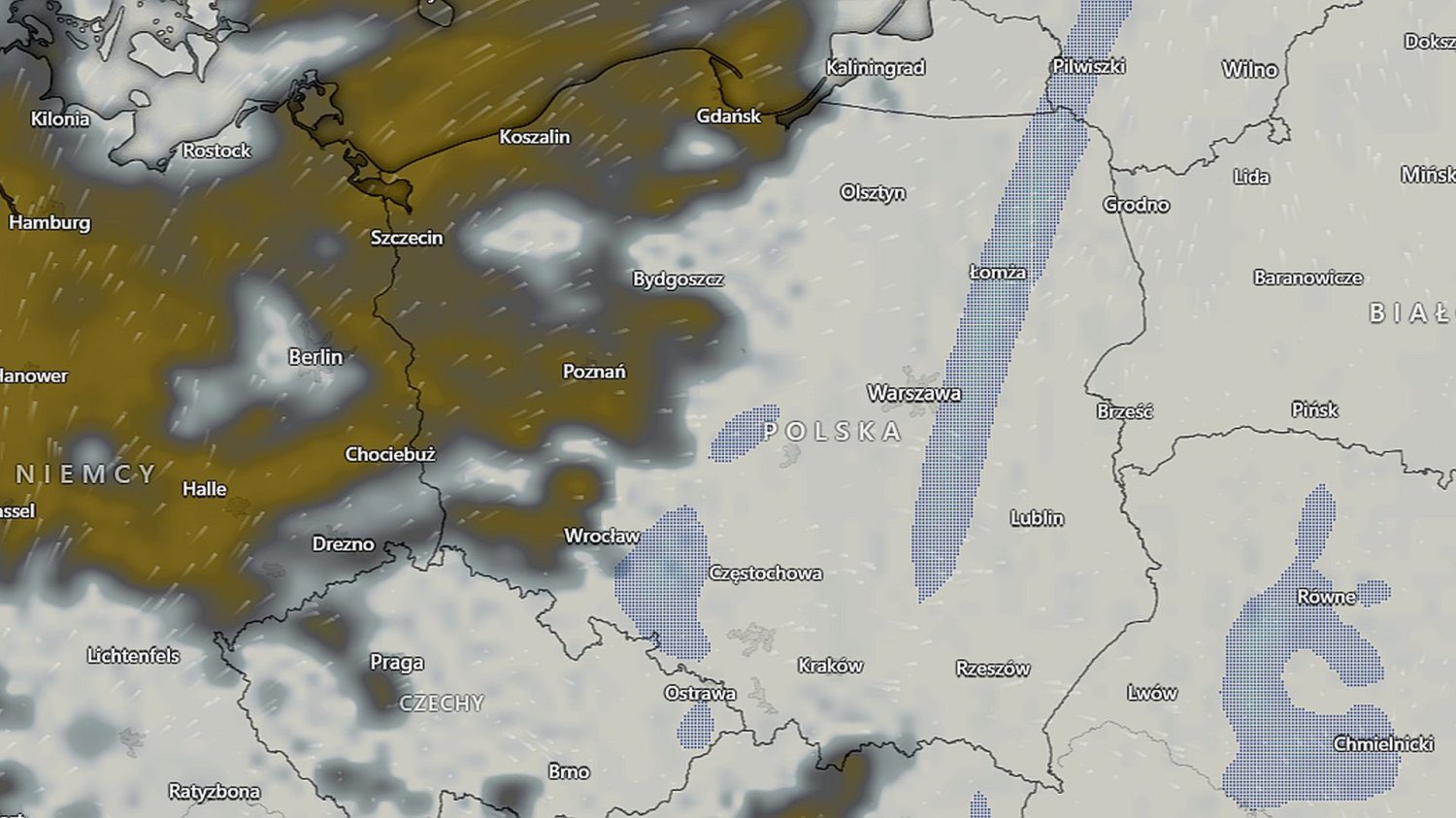 Idzie zmiana pogody. Za taką zimą nie tęskniliście, potrafi wymęczyć mapa pogodowa