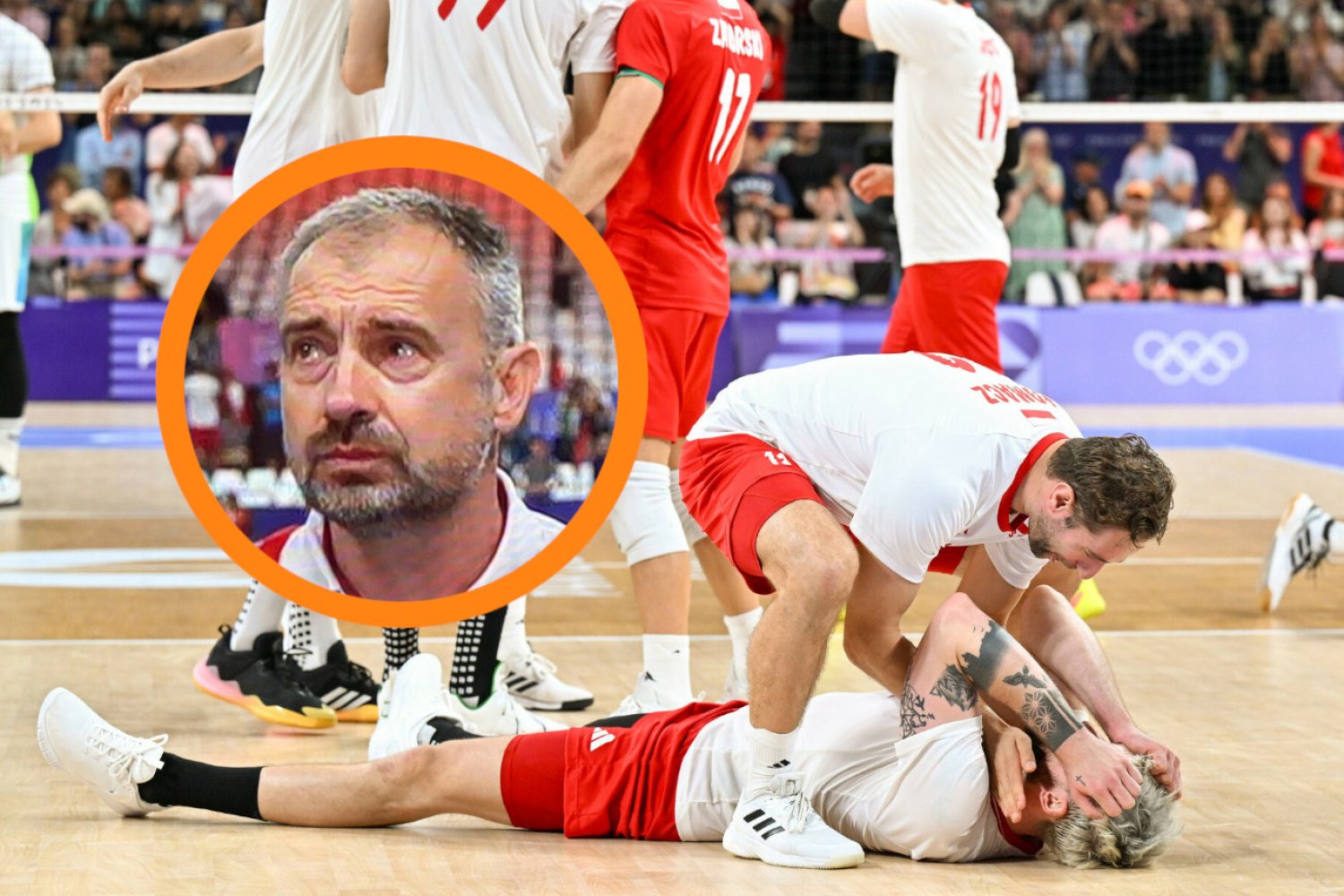 To pokazuje, ile ten mecz kosztował polskich siatkarzy. Nie tylko Kurkowi łamał się głos