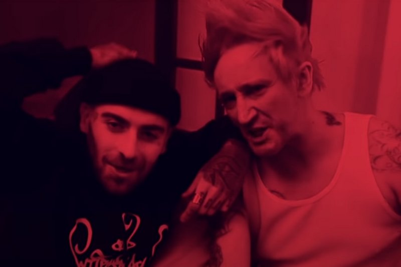 Raperzy i Wiśniewski nagrali teledysk w Kijowie.