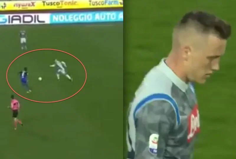 Piotr Zieliński zdobył efektowną bramkę, ale Napoli przegrało z Empoli.