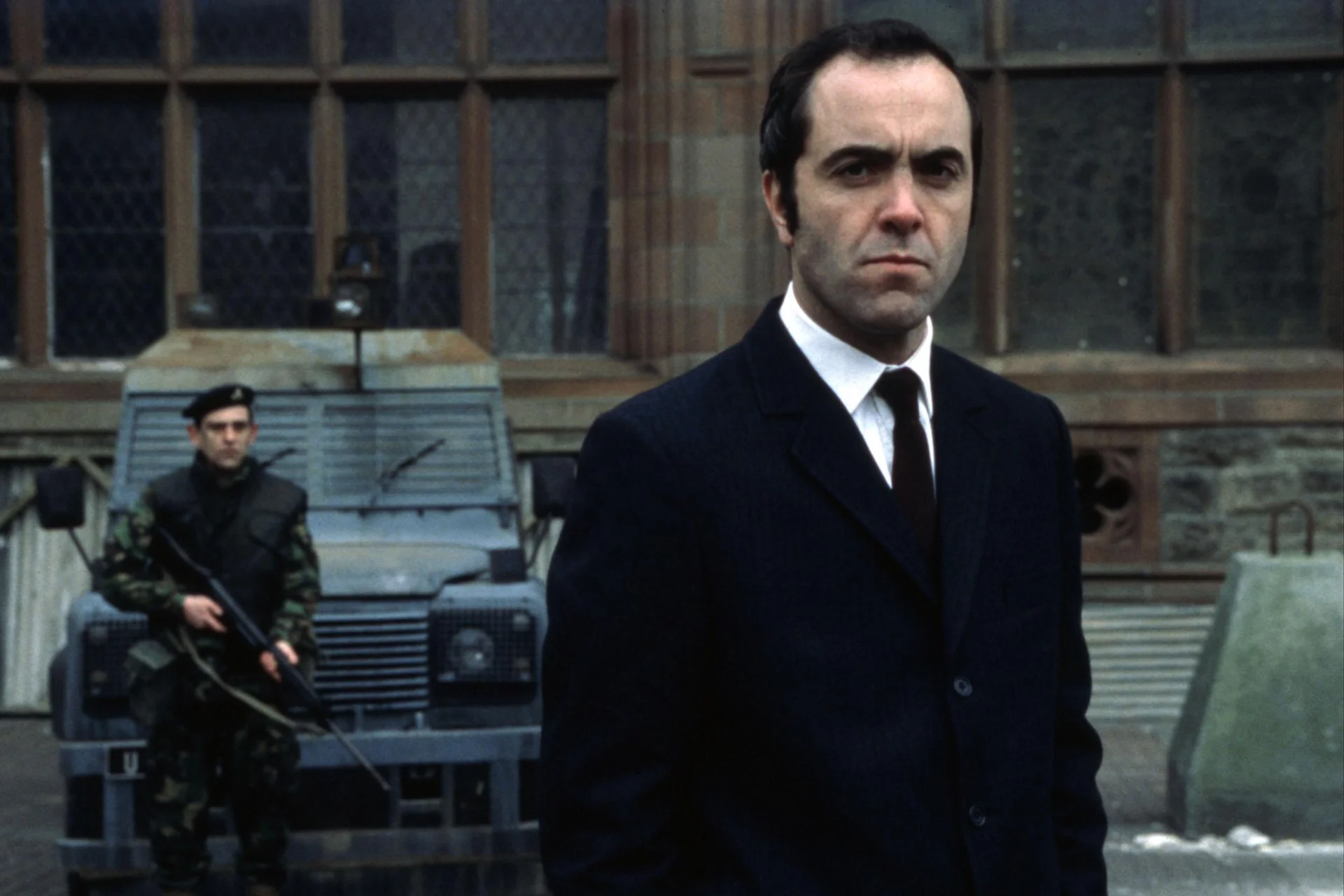 James Nesbitt w filmie "Krwawa niedziela".