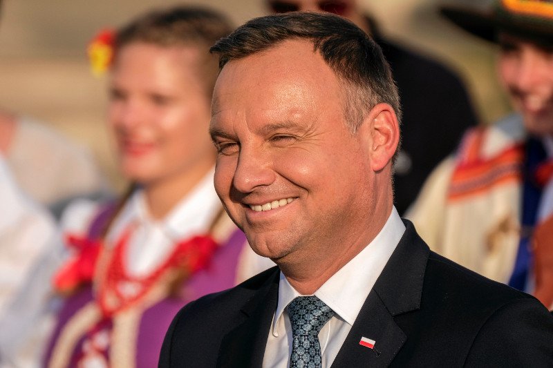 Andrzej Duda nazwał UE wyimaginowaną wspólnotą, z której dla Polaków niewiele wynika.