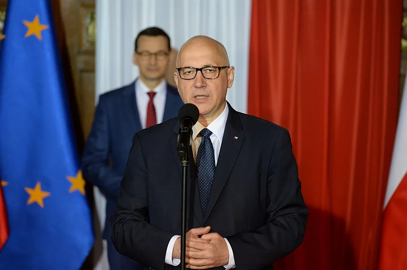 Joachim Brudziński komentuje zachowanie policji wobec społeczności LGBT.