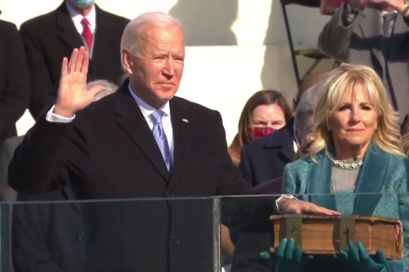 Joe Biden został zaprzysiężony na prezydenta Stanów Zjednoczonych.