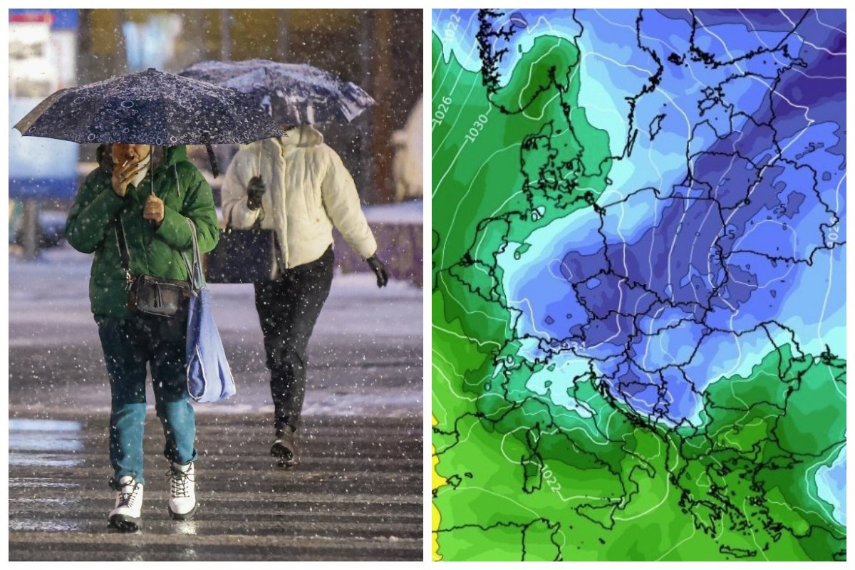 Kiedy wrócą mrozy? Na ten mapce z 29 listopada widać, że będzie chłodniej, ale zima da o sobie znać dopiero w grudniu