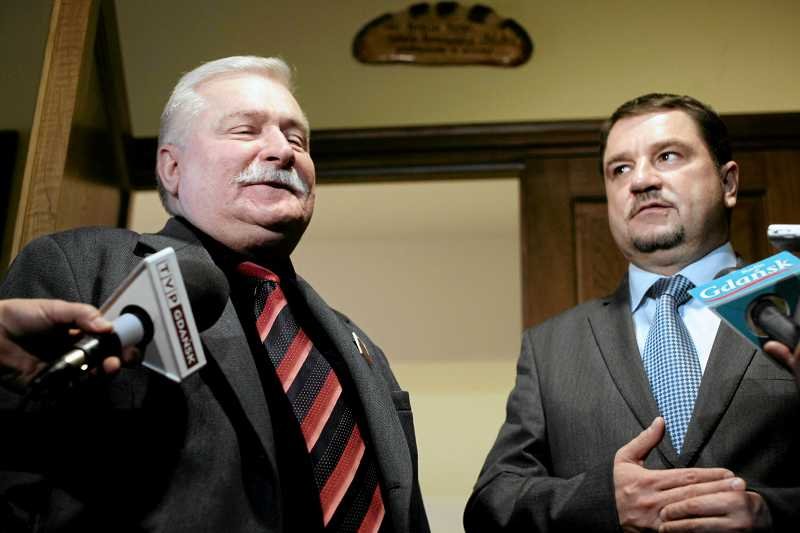 Lech Wałęsa i Piotr Duda w styczniu 2011 roku