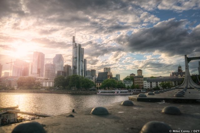 Frankfurt – jedyna taka panorama w Niemczech