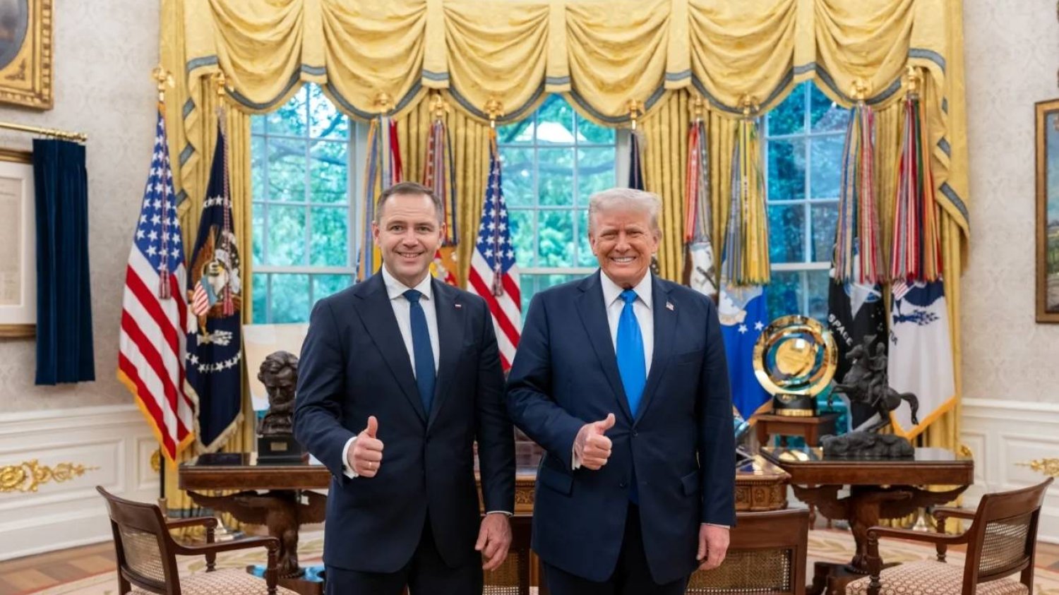 Burza ws. listu Trumpa do Nawrockiego.