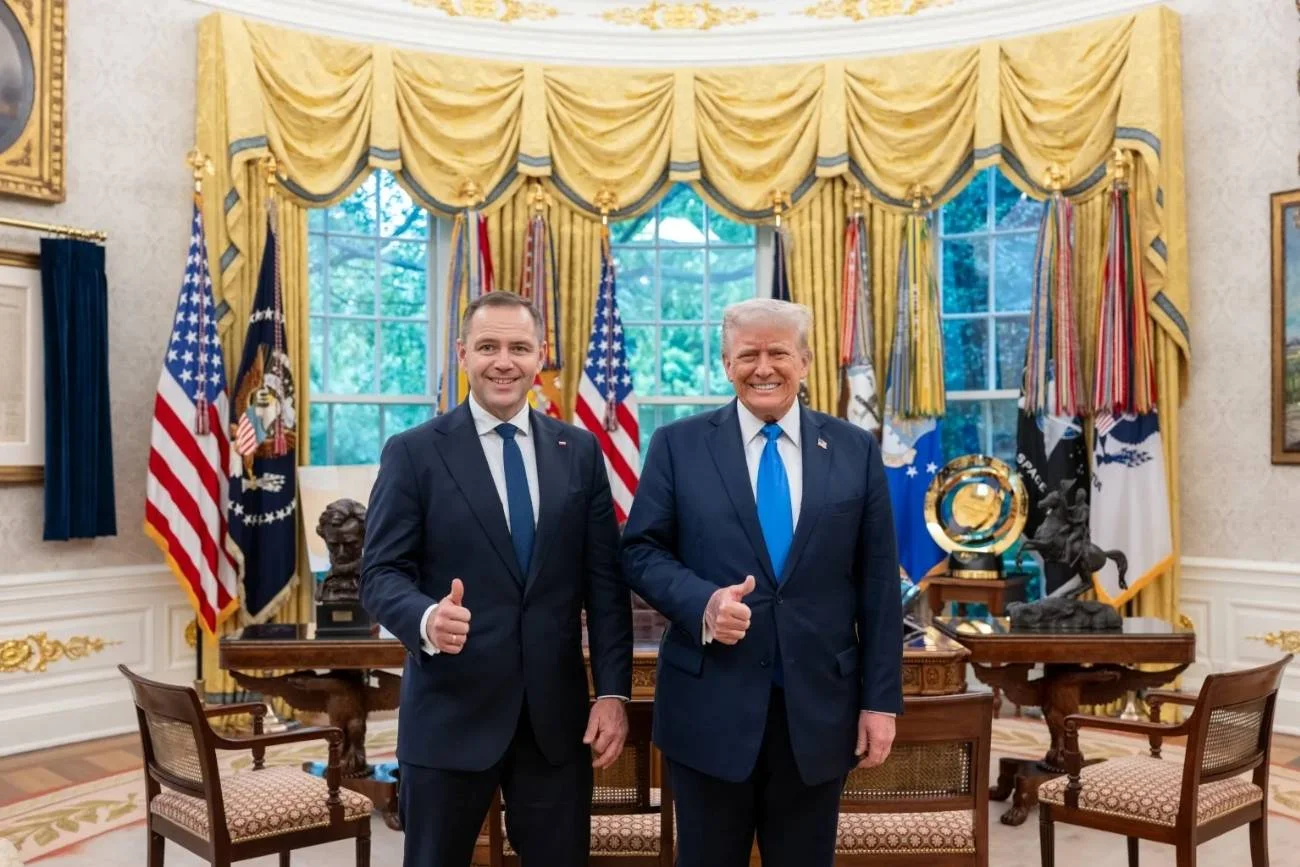 Burza ws. listu Trumpa do Nawrockiego.