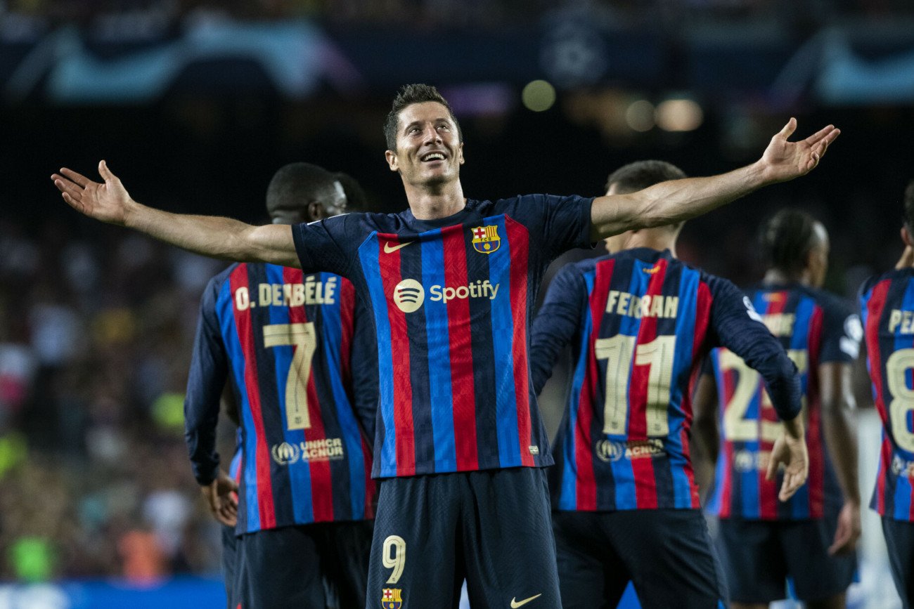 Robert Lewandowski po dwóch meczach tegorocznej edycji Ligi Mistrzów jest na czele klasyfikacji strzelców.