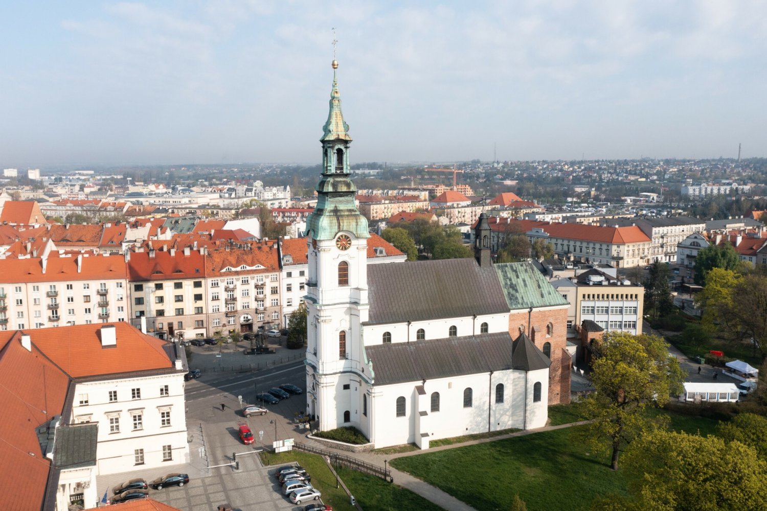 Ukraińska firma zwolni wszystkich pracowników przejętej firmy. Na zdjęciu widok na Kalisz.