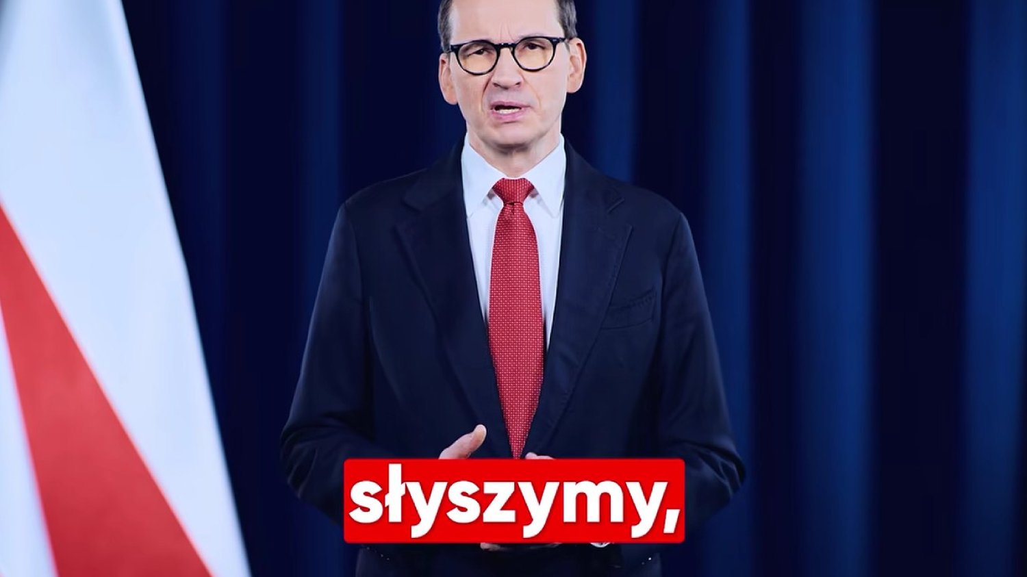 Mateusz Morawiecki w nagraniu na Facebooku