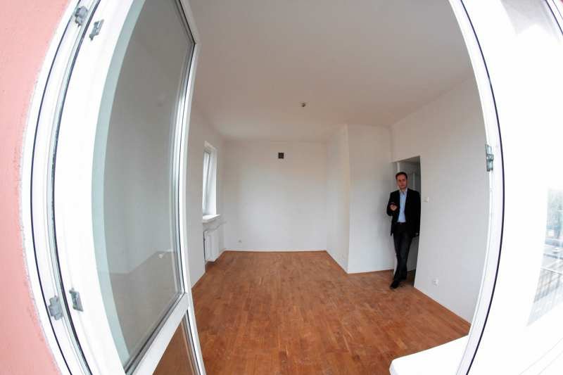 Lokal socjalny przy ul. Solidarności w Warszawie.