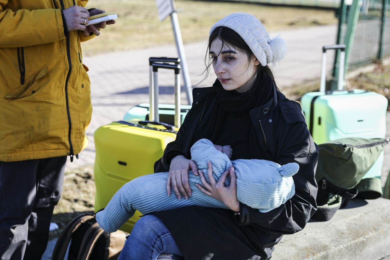 Uchodźcy z Ukrainy w Polsce. Dziewięć punktów recepcyjnych przy granicy.