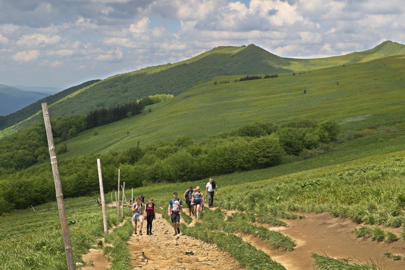 Połonina Wetlińska, skąd dziewczynka miała wrócić sama