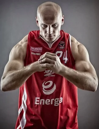 Robert Tomaszek, zawodnik Energa Czarni Słupsk, były reprezentant Polski w koszykówce.