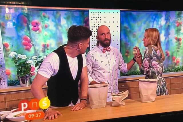 Marzena Rogalska przebita gwoździem na antenie