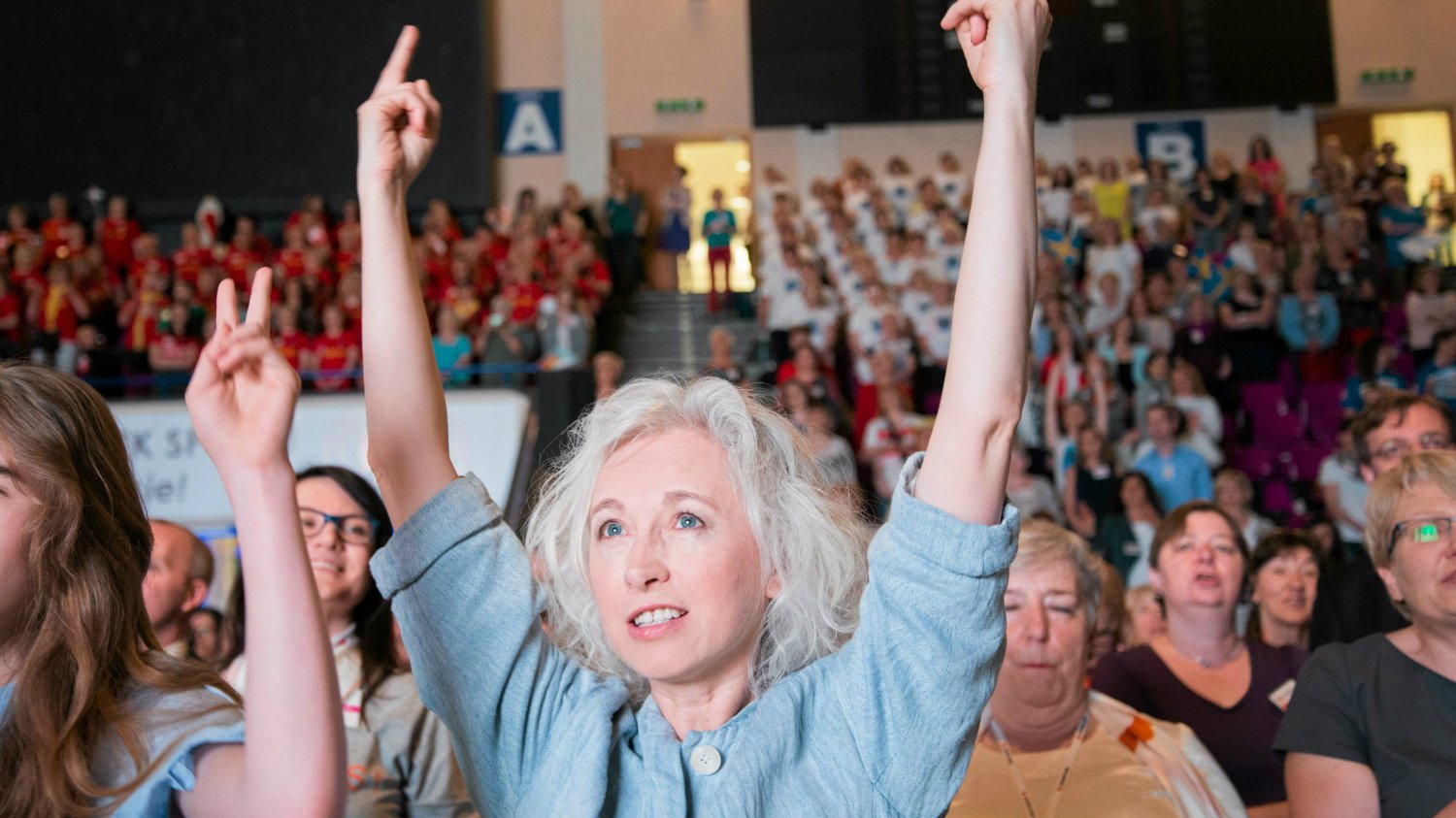 Manuela Gretkowska na VIII Kongresie Kobiet
